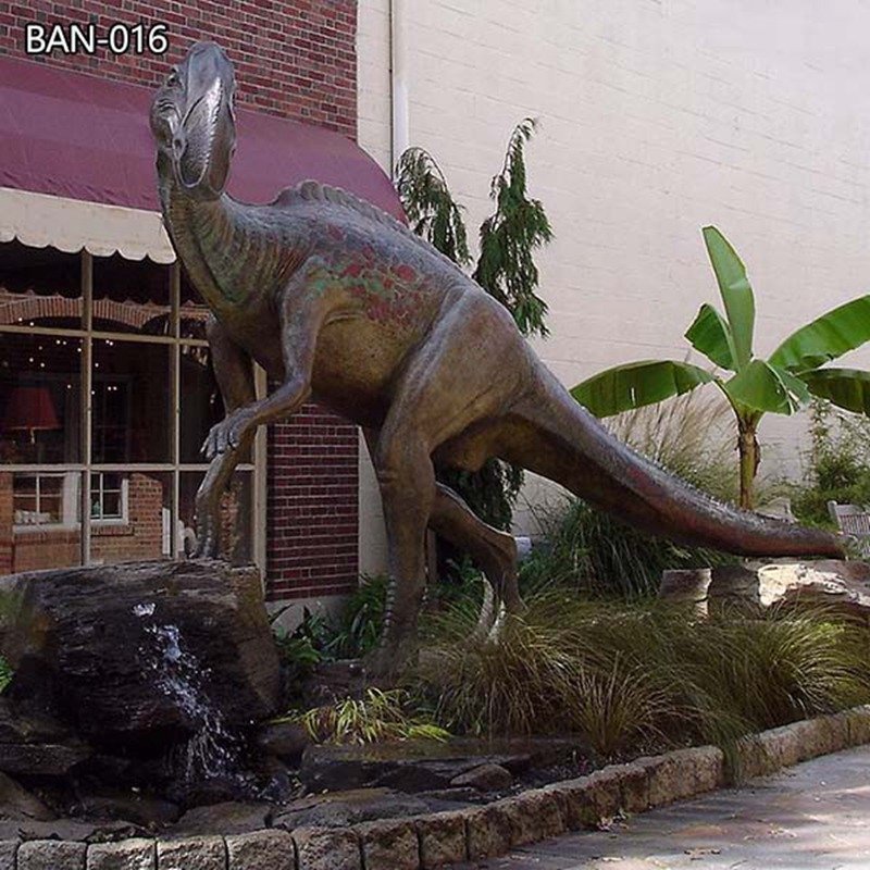 bronze life size dinosaur statue (1)