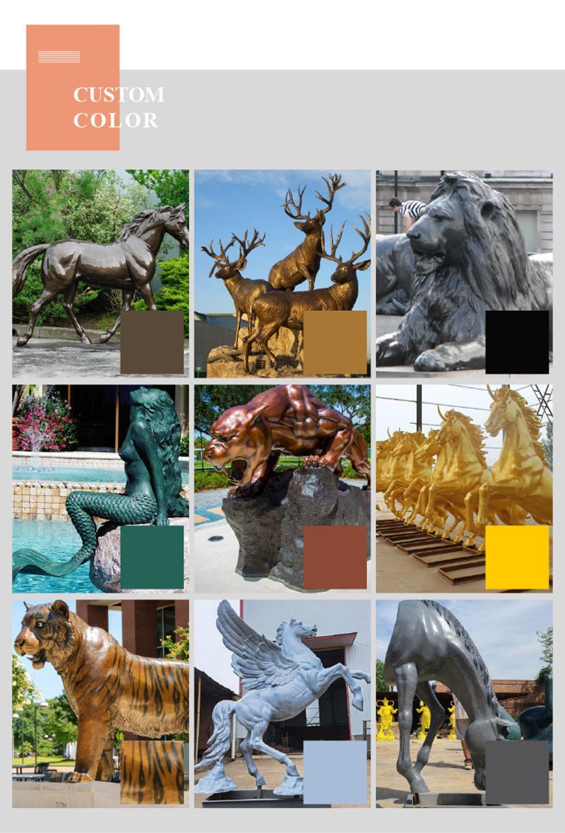 more bronze animal statue (4)