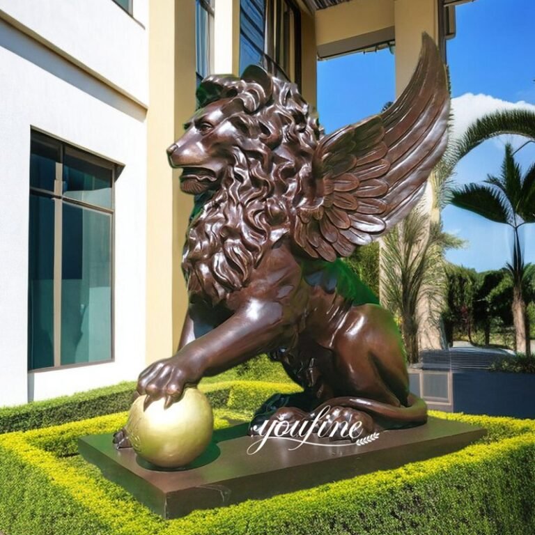 bronze-Winged-lion-statues-for-sale